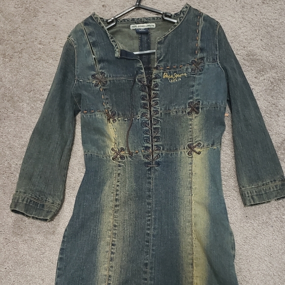 Vintage Pepe Jean Dress - Picture 2 of 4